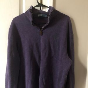 Polo Ralph Lauren Quarter Zip Pullover Size Large